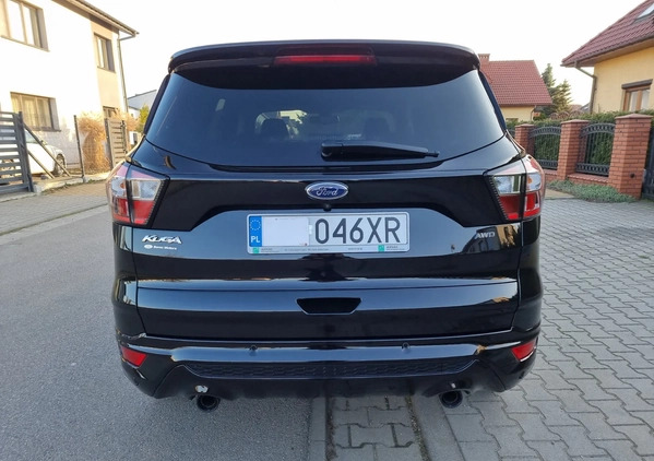 Ford Kuga cena 109899 przebieg: 70000, rok produkcji 2019 z Sosnowiec małe 596